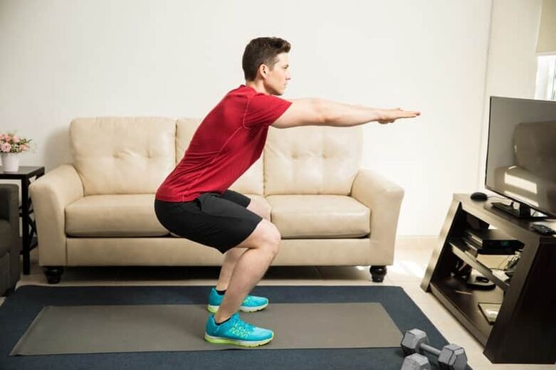 squats pour améliorer la puissance